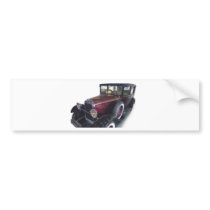 Oldtimer car bumper stickers
