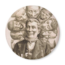 Ole Olsen by 'Gus. Heege' Retro Theater Magnets