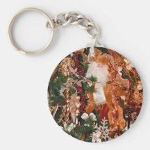 Ole Saint Nick Keychain