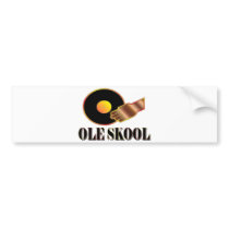 OLE SKOOL bumper stickers