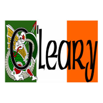 O'Leary Celtic Dragon Print