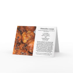 Oliebollen recipe card