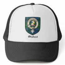 Oliphant Clan Crest Badge Tartan hats by clan_badges Oliphant Clan Crest Badge Tartan hats