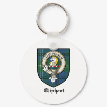 Oliphant Clan Crest Badge Tartan keychains by clan_badges Oliphant Clan Crest Badge Tartan keychains