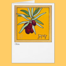 Olive branch cards