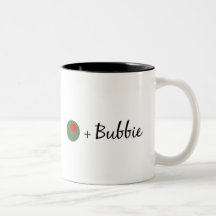 Olive Bubbie Coffee Mugs
