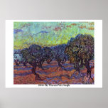 Olive By Vincent Van Gogh Print