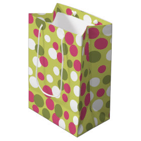 Olive Dots Gift Bag Medium Gift Bag