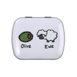 Olive Ewe Jelly Belly Candy Tin at Zazzle