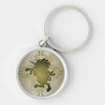 Olive Fantasy Urban Unicorn Keychain