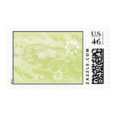 olive flowers stamp by VioDeSign
