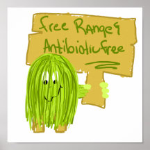 Olive Free Range & Antibiotic free Print