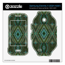 olive green abstract samsung eternity II skin