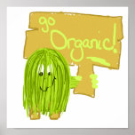 Olive Green Go Organic posters