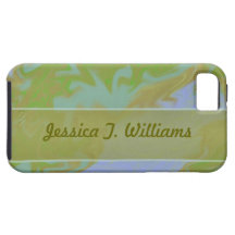 Olive Green Marble Texture iPhone 5 Cases