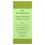 Olive Green Menu Custom Rack Cards
