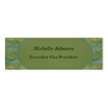 olive green texture design business cards
