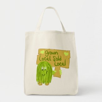 Olive grown local sold local bag
