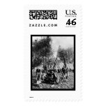 Olive Harvest Palestine 1886 Stamp