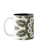 Olive Heart Kaleidoscope mugs