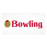 Olive (I Love) Bowling Photo Cards