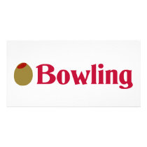 Olive (I Love) Bowling Photo Cards