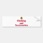 Olive (I Love) Clothing and Accessories Bumper Sticker