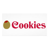 Olive (I Love) Cookies photo cards