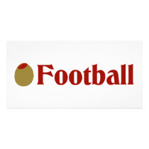 Olive (I Love) Football photo cards by OliveShop Olive (I Love) Football photo cards