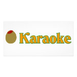 Olive (I Love) Karaoke Photo Cards