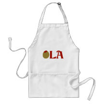 OLIVE (I Love) LA Aprons