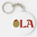 OLIVE (I Love) LA Keychain