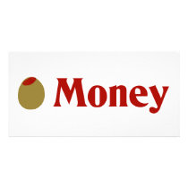 Olive (I Love) Money photo cards