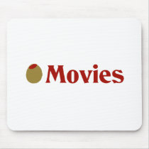Olive (I Love) Movies mousepads by OliveShop Olive (I Love) Movies mousepads