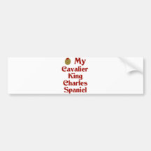 Olive (I Love) My Cavalier King Charles Spaniel Bumper Stickers