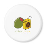 Olive Juice Fridge Magnet
