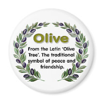 Olive Name Magnet