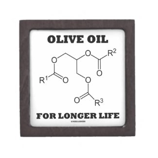 Olive Oil For Longer Life (Molecule) Premium Keepsake Box