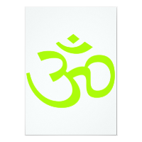 Olive Om or Aum ॐ.png Card