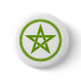 Olive Pentacle Pentagram Pin