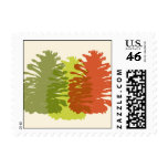 Olive Pinecones Stamp