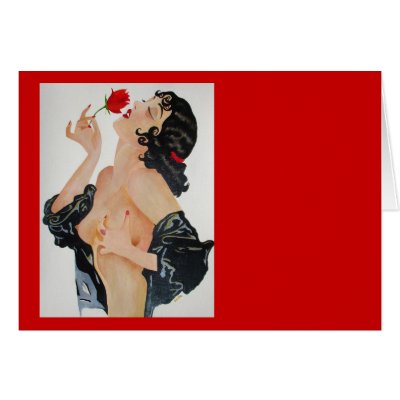 Olive Thomas II Greeting Cards by taiche
