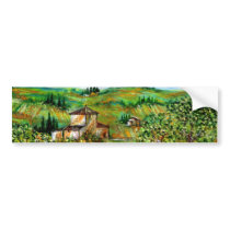 OLIVE TREES IN TUSCANY bumper stickers