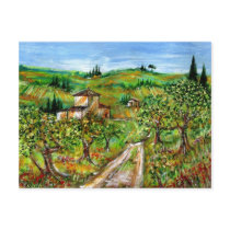 Olive trees in Tuscany postcards by bulgan_lumini Olive trees in Tuscany postcards