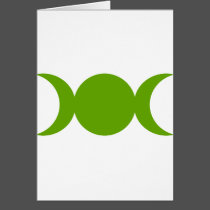 Olive Triple Goddess cards