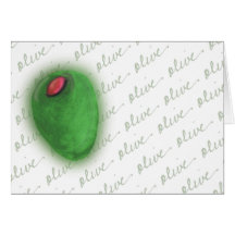 Olive you! Card