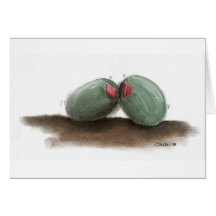 Olive you! cards