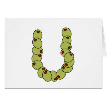 Olive You "I Love You" Cards