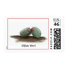 Olive You! Postage