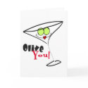 Olive You Valentine's Cards